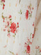 Ex Wallis Floral Print Pleated Long Sleeve Blouse
