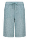 Ladies Drawstring Linen Blend Shorts in 3 Colours
