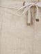 Ladies Drawstring Linen Blend Shorts in 3 Colours