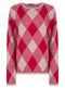 Ex Bon Marche Ladies Diamond Argyle Jumper Sweater
