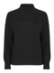 Ex C&A Ladies Glitter Turtleneck Jumper In Lilac & Black