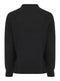 Ex C&A Ladies Glitter Turtleneck Jumper In Lilac & Black