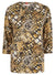 Millers Ladies Leopard Print 3/4 Sleeve Jersey Stretch Top