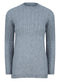 Ladies Crew Neck Soft Feel Cable Jumper In 3 Colours