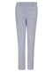 Ladies Blue & White Striped Stretch Chino Trouser
