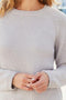 Ex Bon Marche Textured Pale Lilac Knitwear Jumper