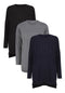 Ladies Amara Reya Diamante Stud Festive Jumper In 3 Colours