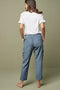 Ex Highstreet Linen Cargo Trousers Jogger 4 Colours