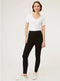 Ex George Ladies Erin Full Leg Jeggings In Black & Blue