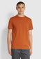 Mens Farah Danny Slim Fit Organic Cotton T-Shirt In Black