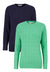 Ladies Knitted Pullover Jumper Sweater In 2 Colours