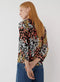 Ex Warehouse Multicoloured Mixed Daisy Pyjama Style Shirt