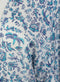 Ex M&CO Blue Floral Longline Kimono Kaftan Floral Print