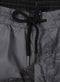Ex H&M Mens Grey Black Palm Tree Print Swim Shorts Mesh Lining Size S-XL