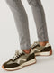 Ex Famous Store Ladies Cotton Ivy Skinny Jeans In Grey