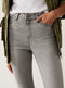 Ex Famous Store Ladies Cotton Ivy Skinny Jeans In Grey