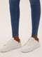 Ex Famous Store High Waisted Jeggings In Grey And Blue