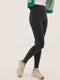Ex Famous Store High Waisted Jeggings In Grey And Blue