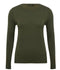 Ex M&CO Crew Neck Button Sleeve Detail Jumper 10 Colours