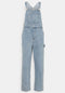 Ex Monki Ladies Ciara Organic Cotton Dungarees Bleach Wash RRP £55