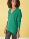 Ex Chainstore Long Cosy V Neck Tunic Jumper Knitwear 3 Colours