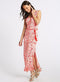 Ex Famous Store Collection Sleeveless Paisley Print Slip Maxi Dress