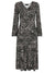 Ex Wallis Multi Coloured Pebble Animal Jersey Dress