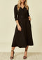 Ex Fever London Rosalie Wrap Dress Black - RRP £75