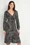 Ex Wallis Multi Coloured Pebble Animal Jersey Dress