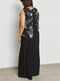 Ex Evans Ladies Overlay Bird Print Maxi Dress