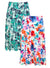 Honor Milburn Jersey Floral Printed Fully Lined Skirt