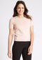 Ex Famous Store Classic Contrasting Edge Round Neck Jumper Top