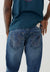 Mens True Religion Ricky Big T Straight Leg Cotton Jeans Indigo