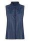 Ex Oasis Navy Blue Lace Sleeveless Blouse Top Size 8-16