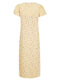Ex Famous Store Floral Print Short Sleeve Cotton Nightdress